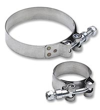 GG3TC - Stainless Clamps 3 3/16" diameter T-Bolt